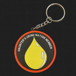 Haunter's Urine-Nation Member keychain